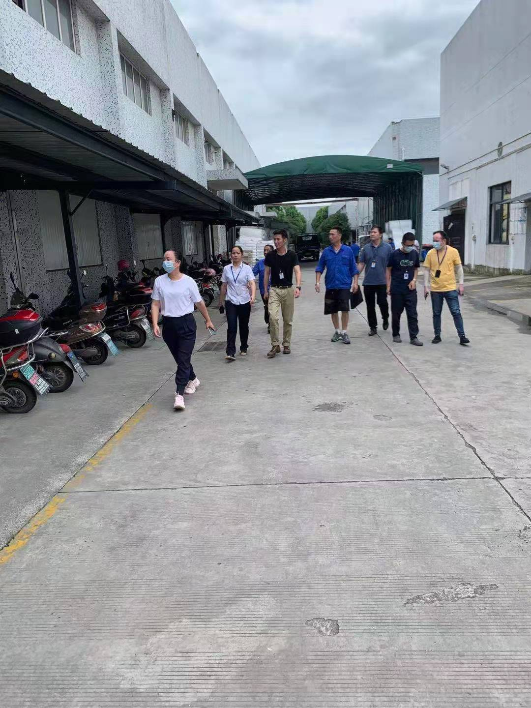 临平区应急清静治理局一行莅临园区举行清静生产检查