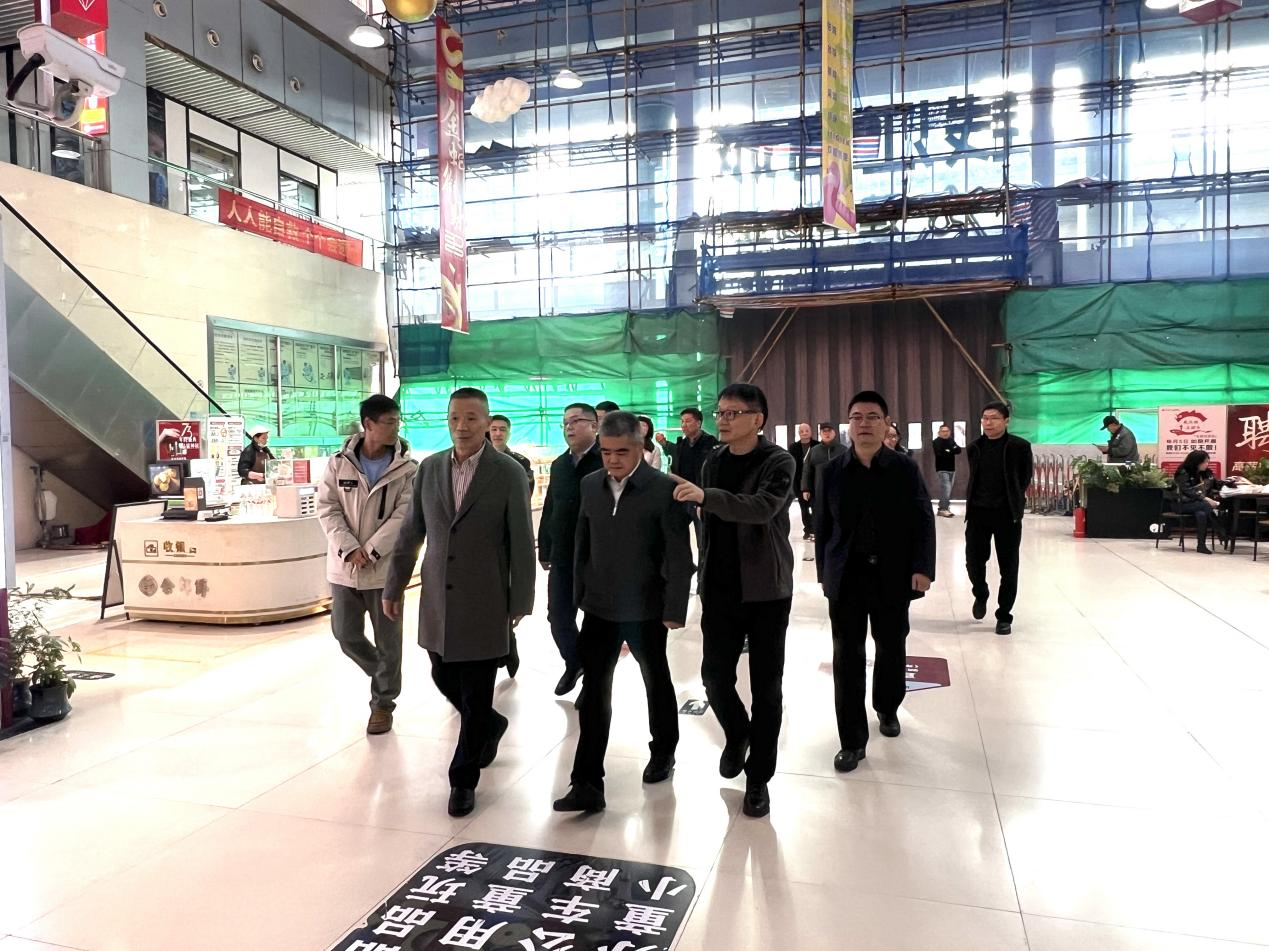 钱江商城迎市区联合检查 织牢谋划与消防双重防线