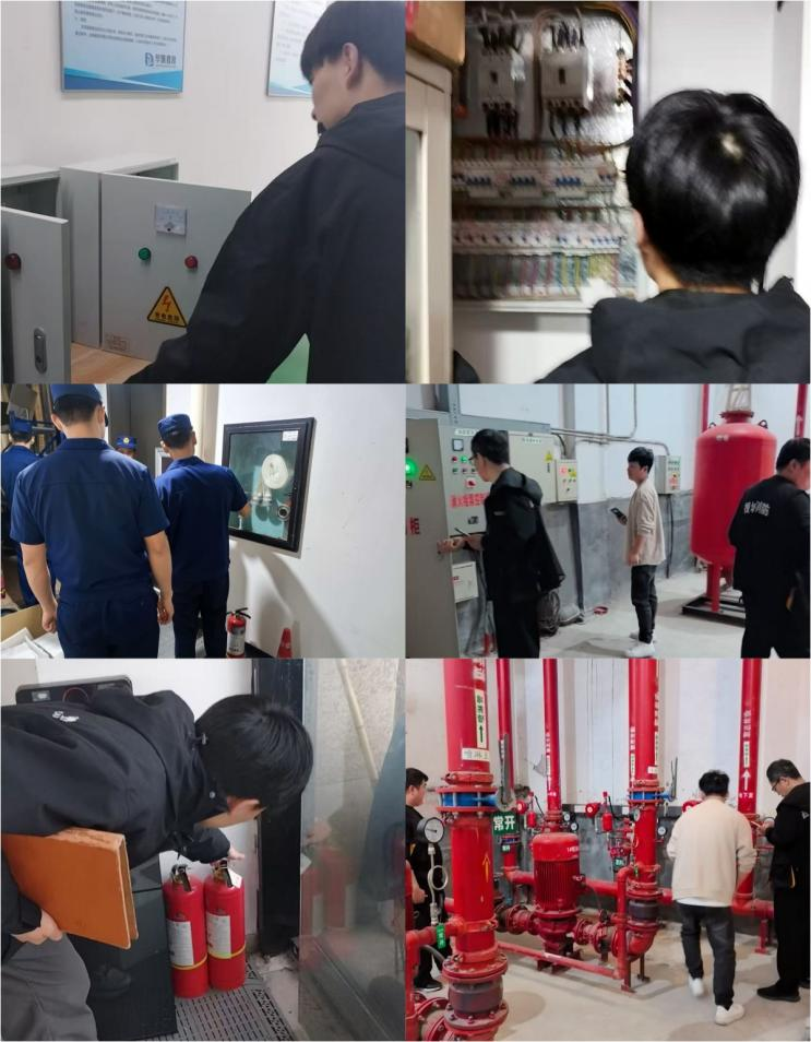 筑牢清静防线，，，，，，护航五一假期 ——集团开展节前专项清静检查及消防演习