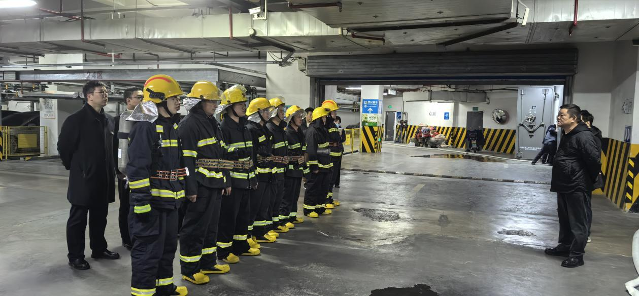 兄弟单位联动开展消防演练 共筑清静防线