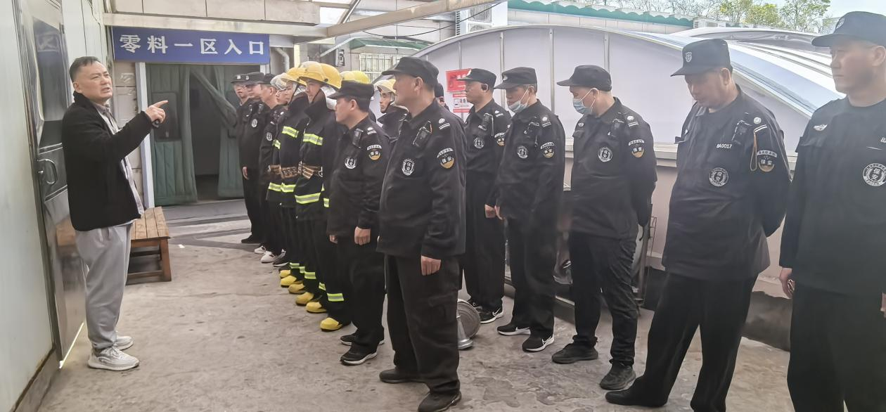 查隐患，，练应急——钱江商城春季清静大检查