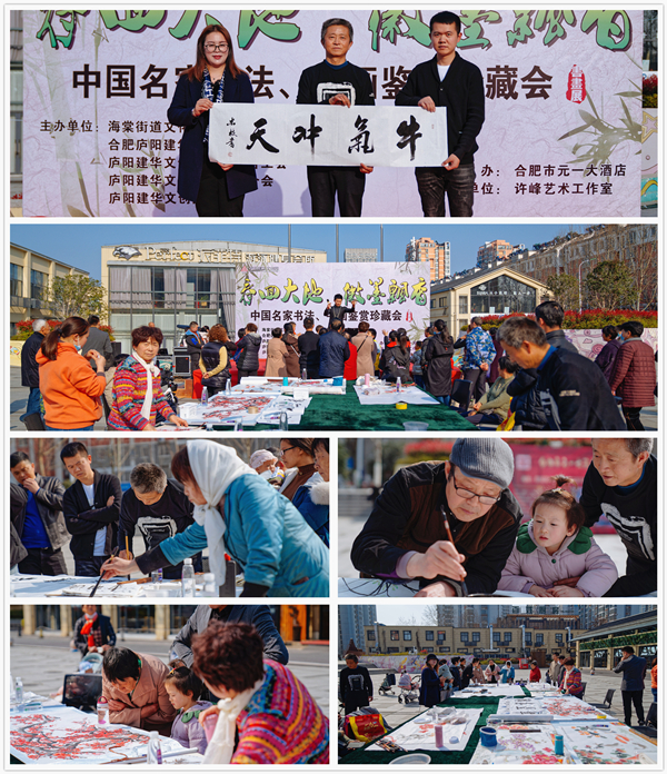 春回大地 徽墨飘香 ——字画艺术盛宴亮相合肥庐阳9227新葡的京集团文创园