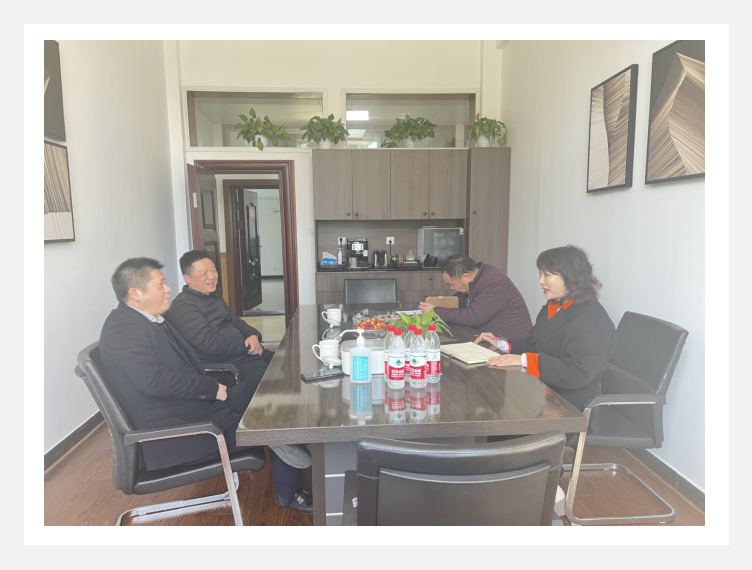 塘栖镇镇长莅临9227新葡的京集团科创工业园举行 节后调研指导