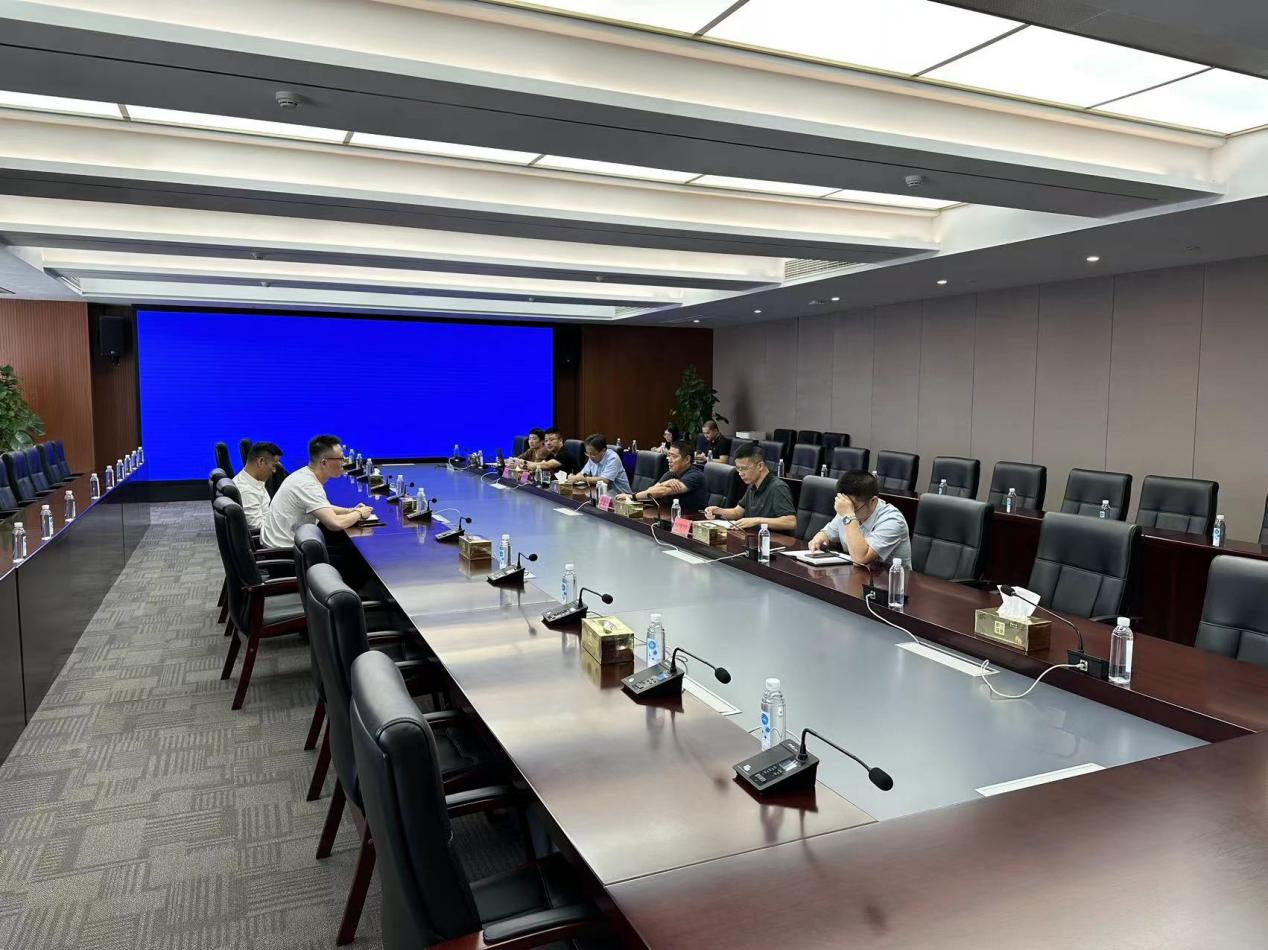 浙江9227新葡的京集团集团与杭州市交通投资集团共商相助事宜