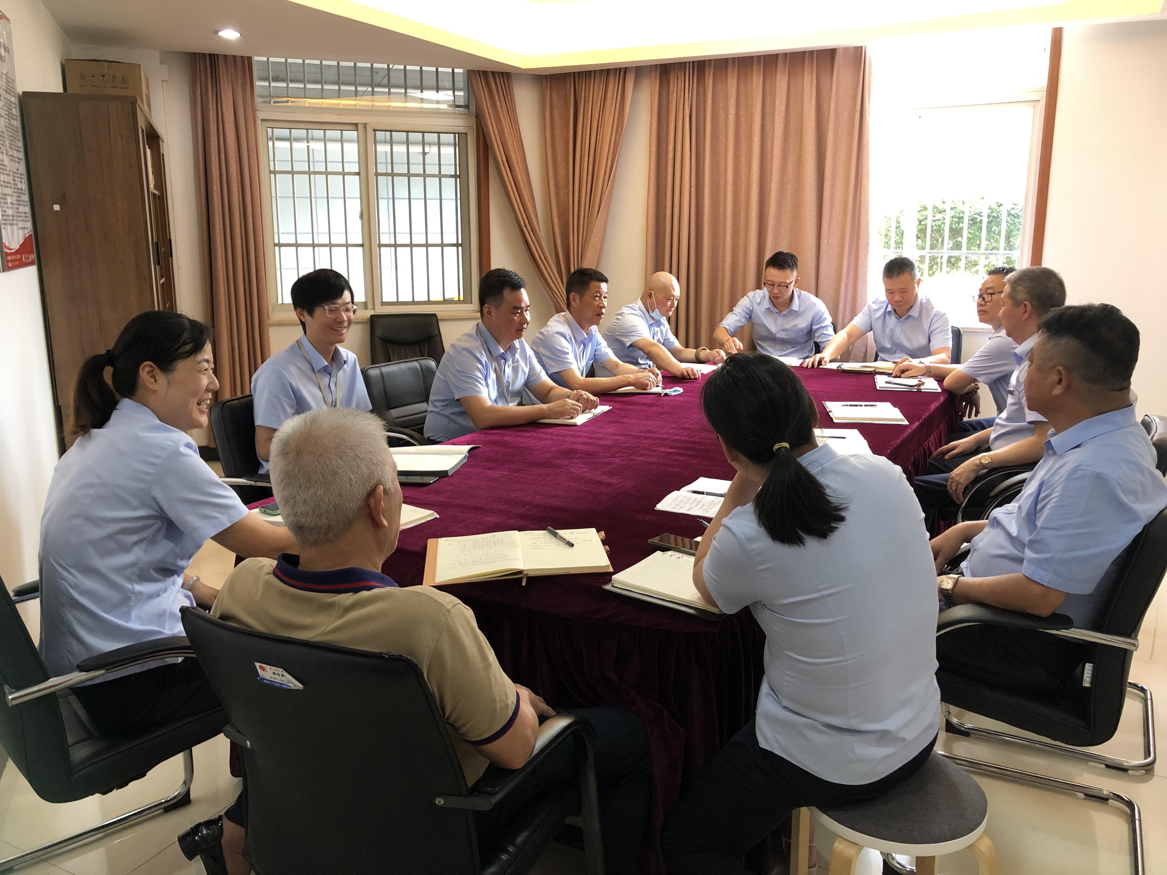 钱江商城召开疫情防控事情聚会